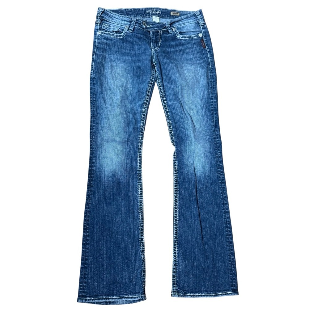 Silver Jeans Tuesday Bootcut 28x33 Low Rise Stretch Medium Wash Women